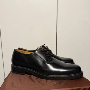COS Black Leather Oxfords
